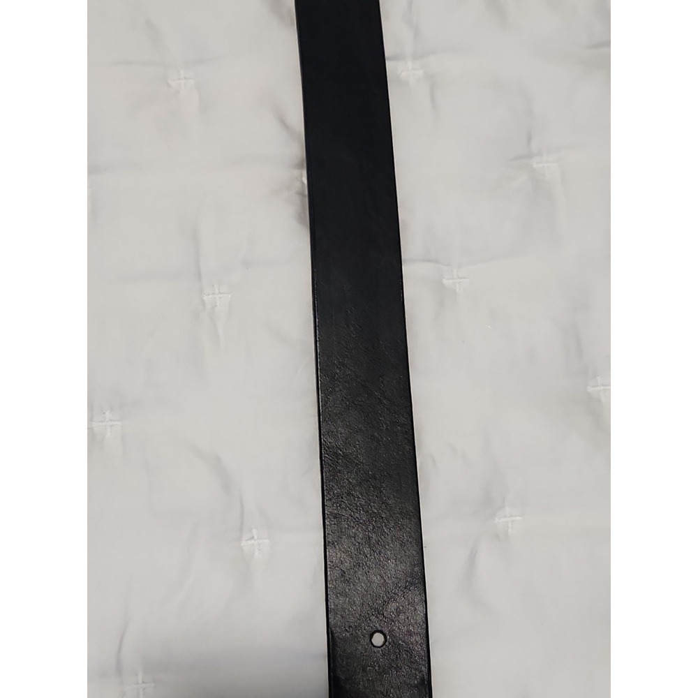 Brave 1992 Leather Belt Black Hardware Size 34 New With Tag - Picture 7 of 16